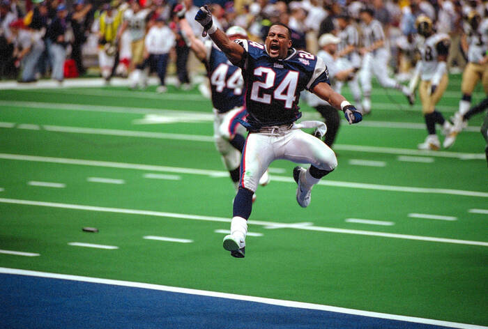 Ty Law s pivotal role in Super Bowl XXXVI victory Ty Law s pivotal role in Super Bowl XXXVI victory