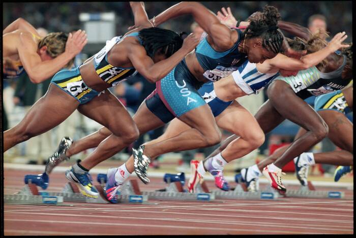 Women s 100m Final - 2000 Sydney Olympics