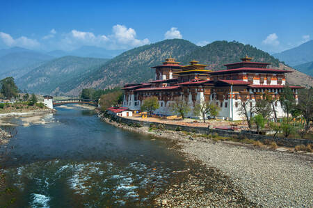 Punakha Dzong 2 Poster