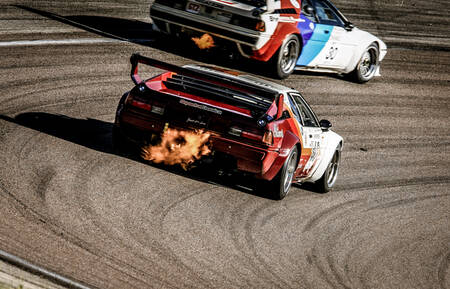 BMW M1 cracheurs de feu BMW M1 cracheurs de feu