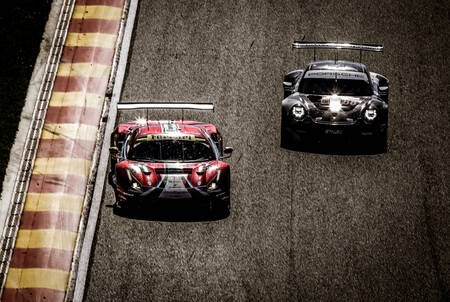 FERRARI vs PORSCHE WEC SPA FERRARI vs PORSCHE WEC SPA