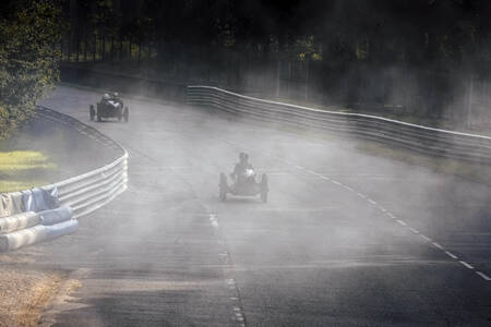 UN MATIN BRUMEUX DE SEPTEMBRE A MONTLHERY