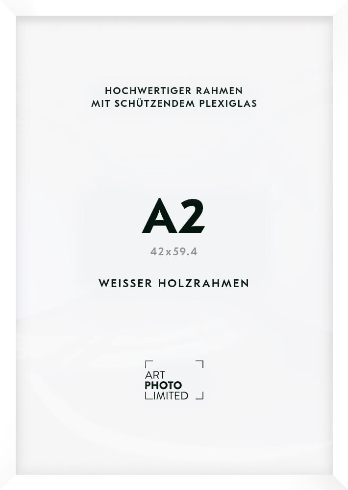 Holzrahmen Weiß A2 Holzrahmen Weiß A2
