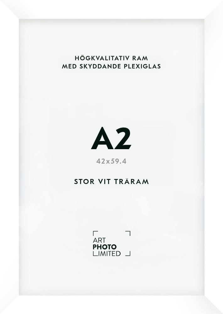 Stor Vit Träram A2 Stor Vit Träram A2