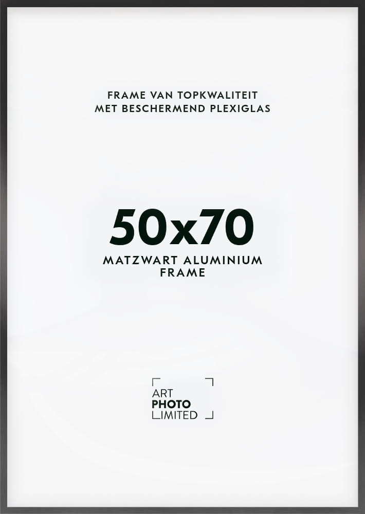 Aluminium lijst Zwart 50x70cm