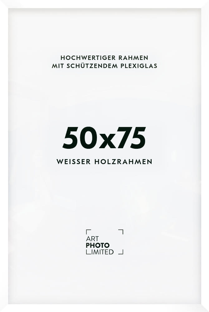 Holzrahmen Weiß 50x75cm Holzrahmen Weiß 50x75cm