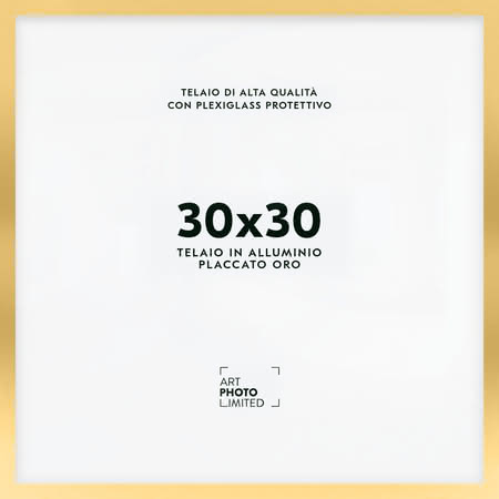 Oro Cornice in alluminio 30x30cm Oro Cornice in alluminio 30x30cm