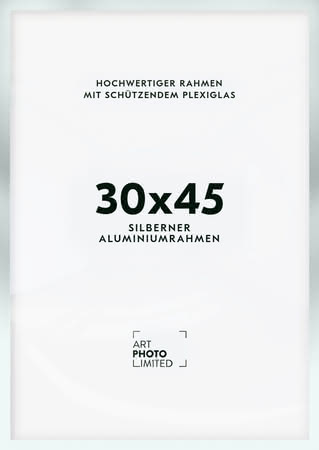 Alurahmen Silber Matt 30x45cm
