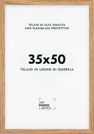 Rovere naturale Cornice in legno 35x50cm Rovere naturale Cornice in legno 35x50cm