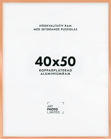 Koppar Aluminiumram 40x50cm Koppar Aluminiumram 40x50cm