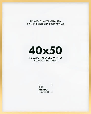 Oro Cornice in alluminio 40x50cm Oro Cornice in alluminio 40x50cm