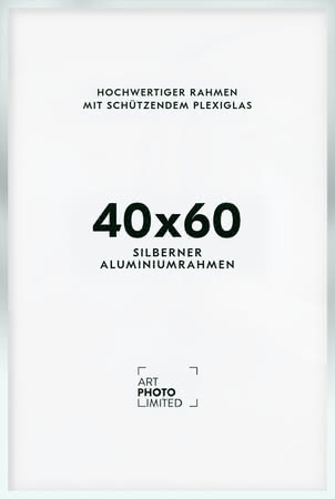 Alurahmen Silber Matt 40x60cm