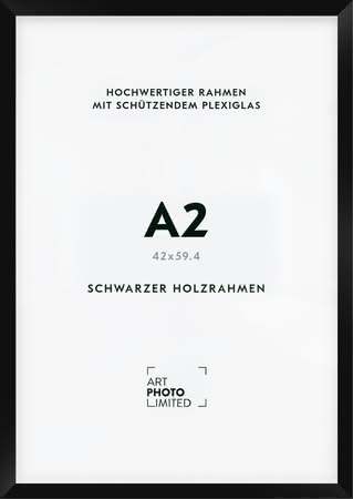 Holzrahmen Schwarz A2 Holzrahmen Schwarz A2