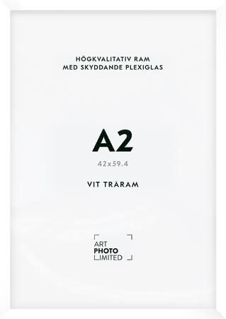 Vit Träram A2 Vit Träram A2