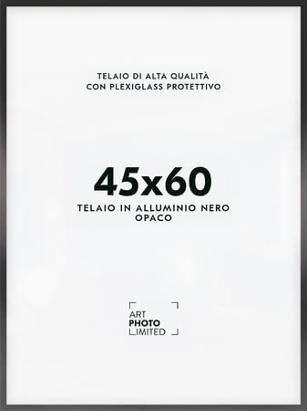 Nero Cornice in alluminio 45x60cm Nero Cornice in alluminio 45x60cm