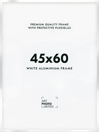 White Aluminum frame 45x60cm White Aluminum frame 45x60cm