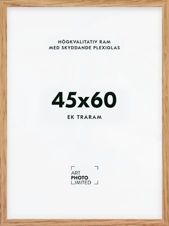 Naturlig ek Träram 45x60cm Naturlig ek Träram 45x60cm