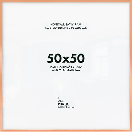 Koppar Aluminiumram 50x50cm Koppar Aluminiumram 50x50cm