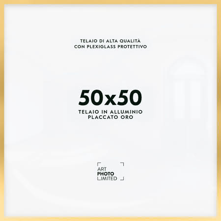 Oro Cornice in alluminio 50x50cm Oro Cornice in alluminio 50x50cm