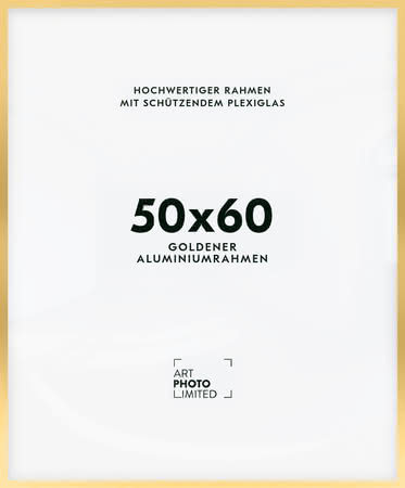 Alurahmen Gold 50x60cm Alurahmen Gold 50x60cm