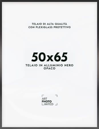 Nero Cornice in alluminio 50x65cm Nero Cornice in alluminio 50x65cm