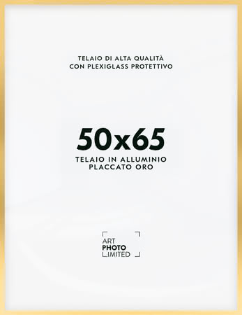 Oro Cornice in alluminio 50x65cm Oro Cornice in alluminio 50x65cm