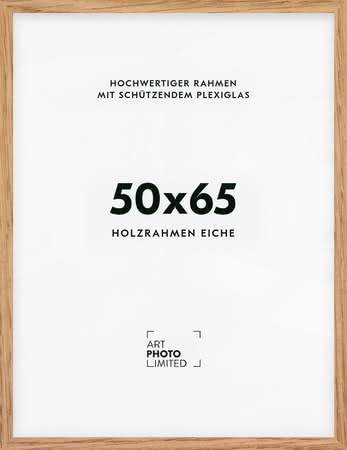 Holzrahmen Eiche Natur 50x65cm Holzrahmen Eiche Natur 50x65cm