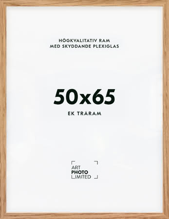 Naturlig ek Träram 50x65cm Naturlig ek Träram 50x65cm