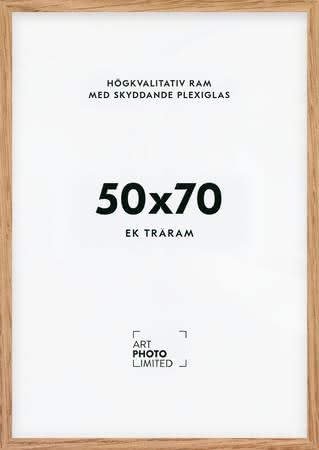 Naturlig ek Träram 50x70cm Naturlig ek Träram 50x70cm