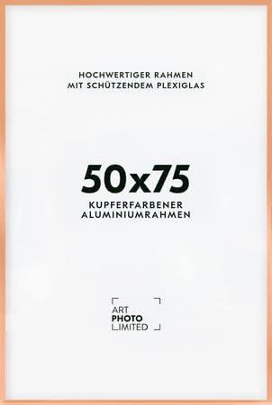 Alurahmen Kupfer 50x75cm Alurahmen Kupfer 50x75cm