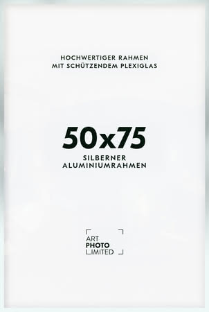 Alurahmen Silber Matt 50x75cm