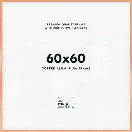 Copper Aluminum frame 60x60cm Copper Aluminum frame 60x60cm