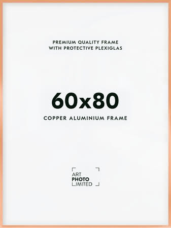 Copper Aluminum frame 60x80cm