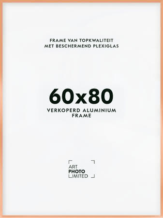 Aluminium lijst Koper 60x80cm Aluminium lijst Koper 60x80cm