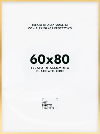 Oro Cornice in alluminio 60x80cm Oro Cornice in alluminio 60x80cm