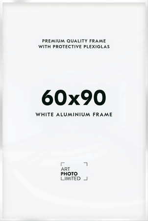White Aluminum frame 60x90cm White Aluminum frame 60x90cm