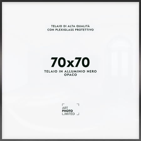 Nero Cornice in alluminio 70x70cm Nero Cornice in alluminio 70x70cm