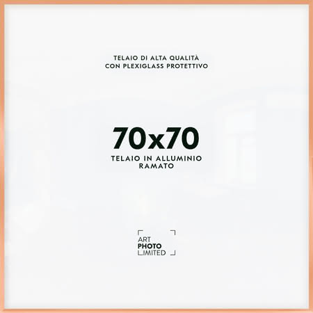 Rame Cornice in alluminio 70x70cm Rame Cornice in alluminio 70x70cm