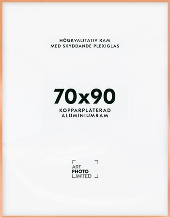 Koppar Aluminiumram 70x90cm Koppar Aluminiumram 70x90cm