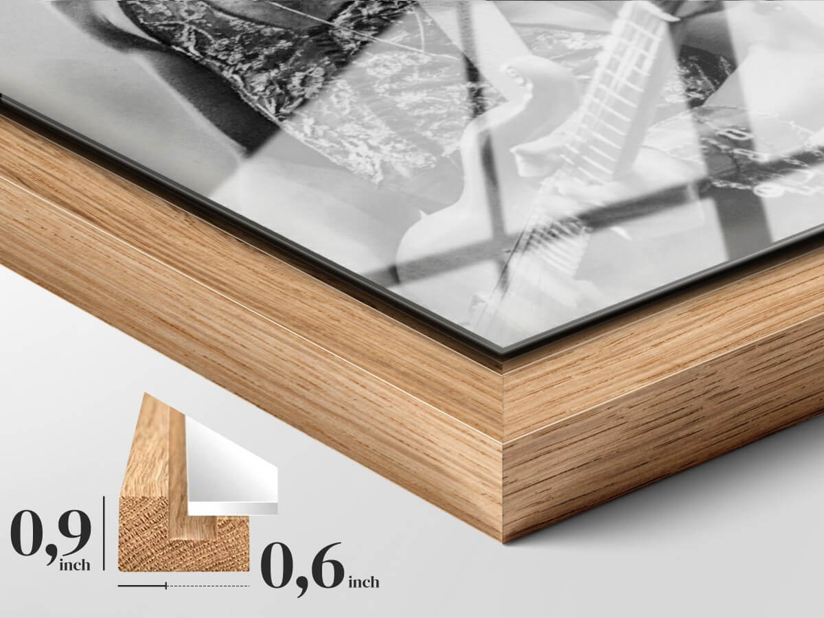 Framed Acrylic print - Clarity and Depth