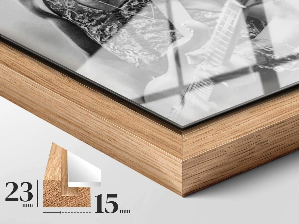 Gerahmtes Acrylglas - Klarheit und Tiefe