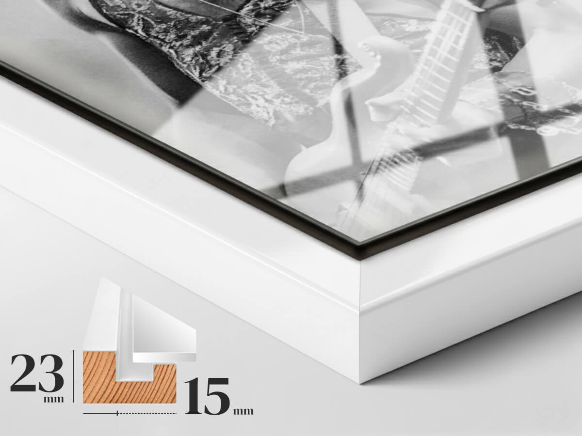 Gerahmtes Acrylglas - Klarheit und Tiefe