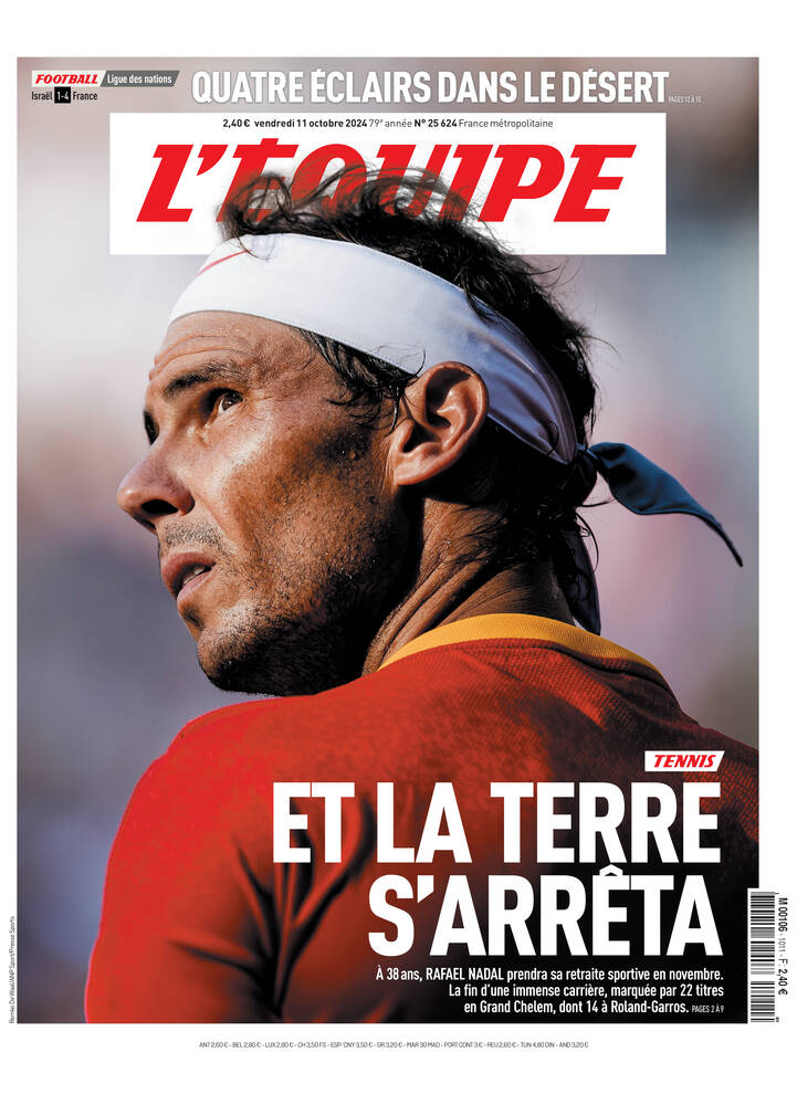 JO 2024 - Magazine L'Equipe " Les Dieux du 100 M " - 08/08 - Carl Lewis