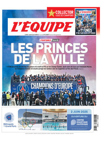 Hors-série L'Équipe Juin 2025 - Paris Grand D'Europe, édition Originale, état Neuf