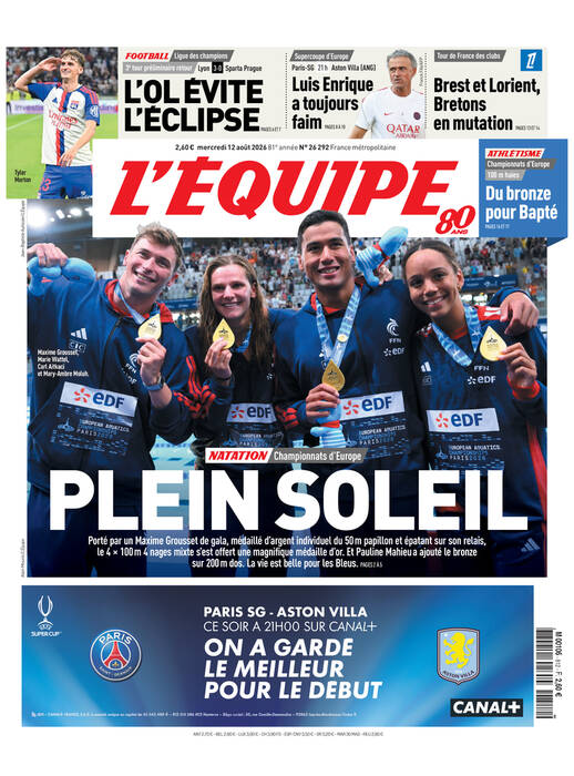 Une du 12 août 2026